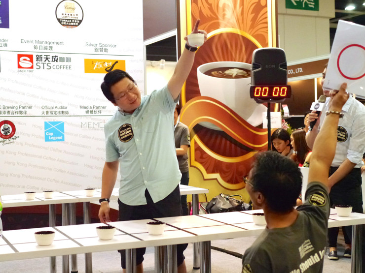 Hong Kong Coffee Championships-2014HKcuptaster