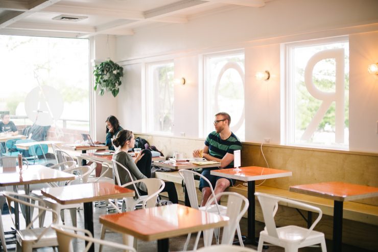 arrow coffee company manhattan kansas state university messenger build outs of summer cafe sprudge