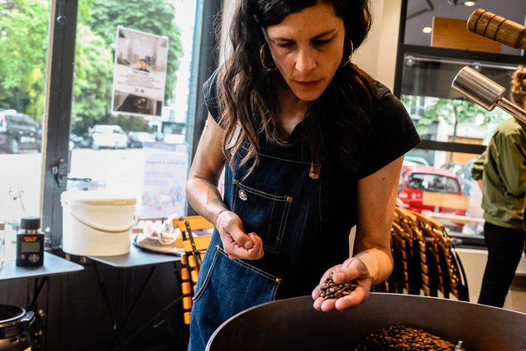 cafe 366 coffee roaster paris france the beans on fire sprudge