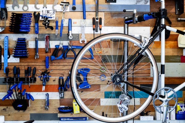 la chouette paris france bicycle shop cafe belleville coffee sprudge