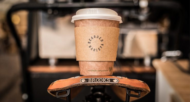 bearded barista steampunk coffee roasters edinburgh scotland uk smith and gertrude leith market coffee bike sprudge