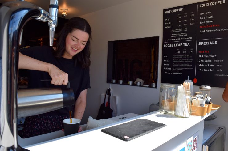 tokyo smoke found outpost toronto canada station cold brew cafe clothing cannabis marijuana sprudge