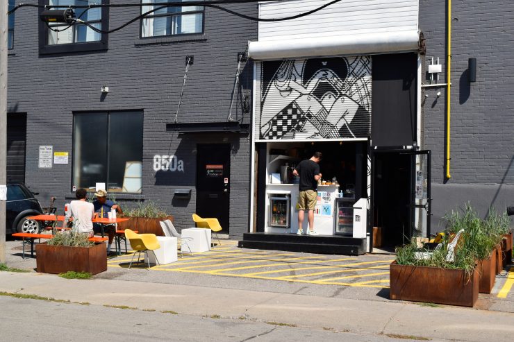 tokyo smoke found outpost toronto canada station cold brew cafe clothing cannabis marijuana sprudge