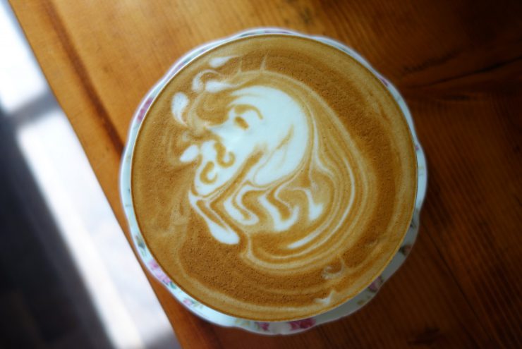 round k cafe lower east side new york korean cafe wasabi latte coffee sprudge