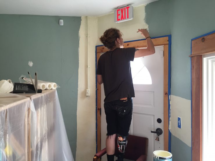 build-outs of summer sprudge convivium coffee portland oregon windows booksellers cafe