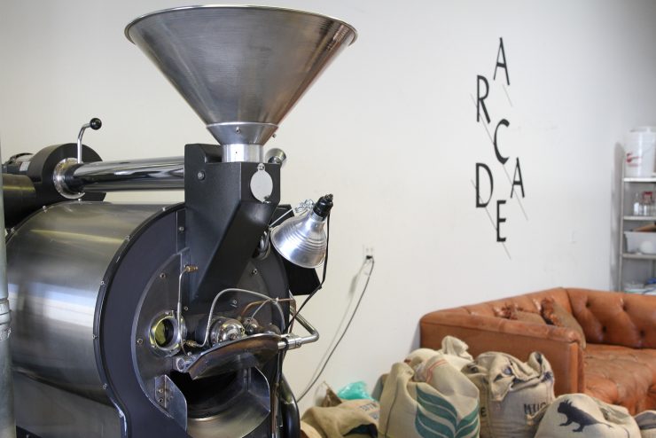 arcade roasters riverside california coffee spruge inland empire lavender latte