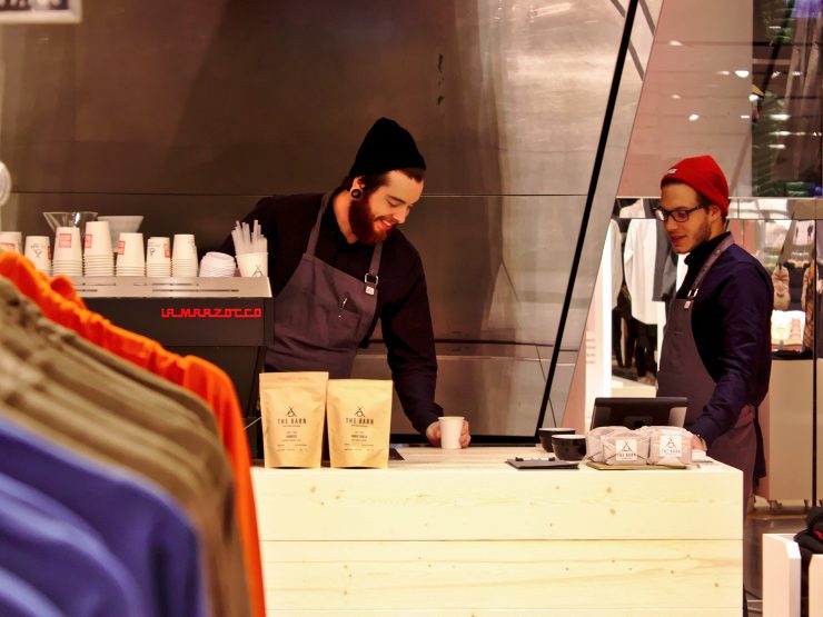 the barn berlin coffee roastery germany uniqlo pop up shop sprudge