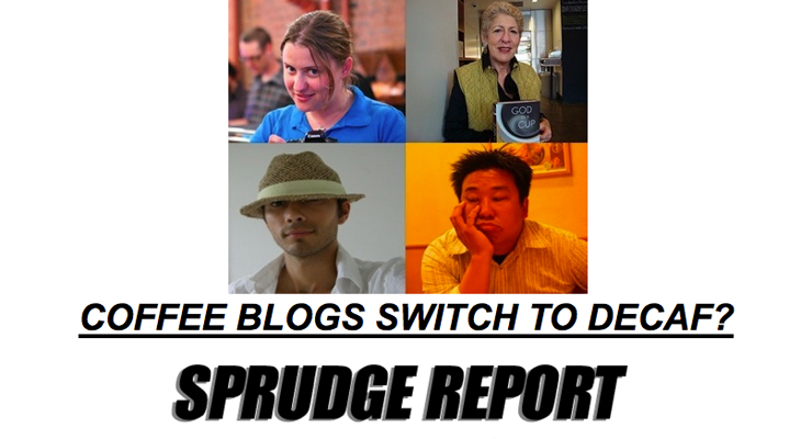 An early version of Sprudge.