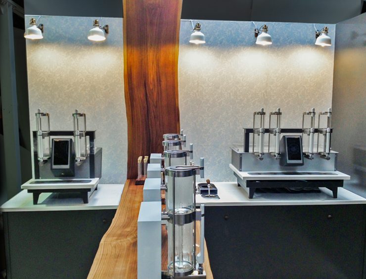 designboom spent gourmet coffee day at alpha dominche's extraction lab
