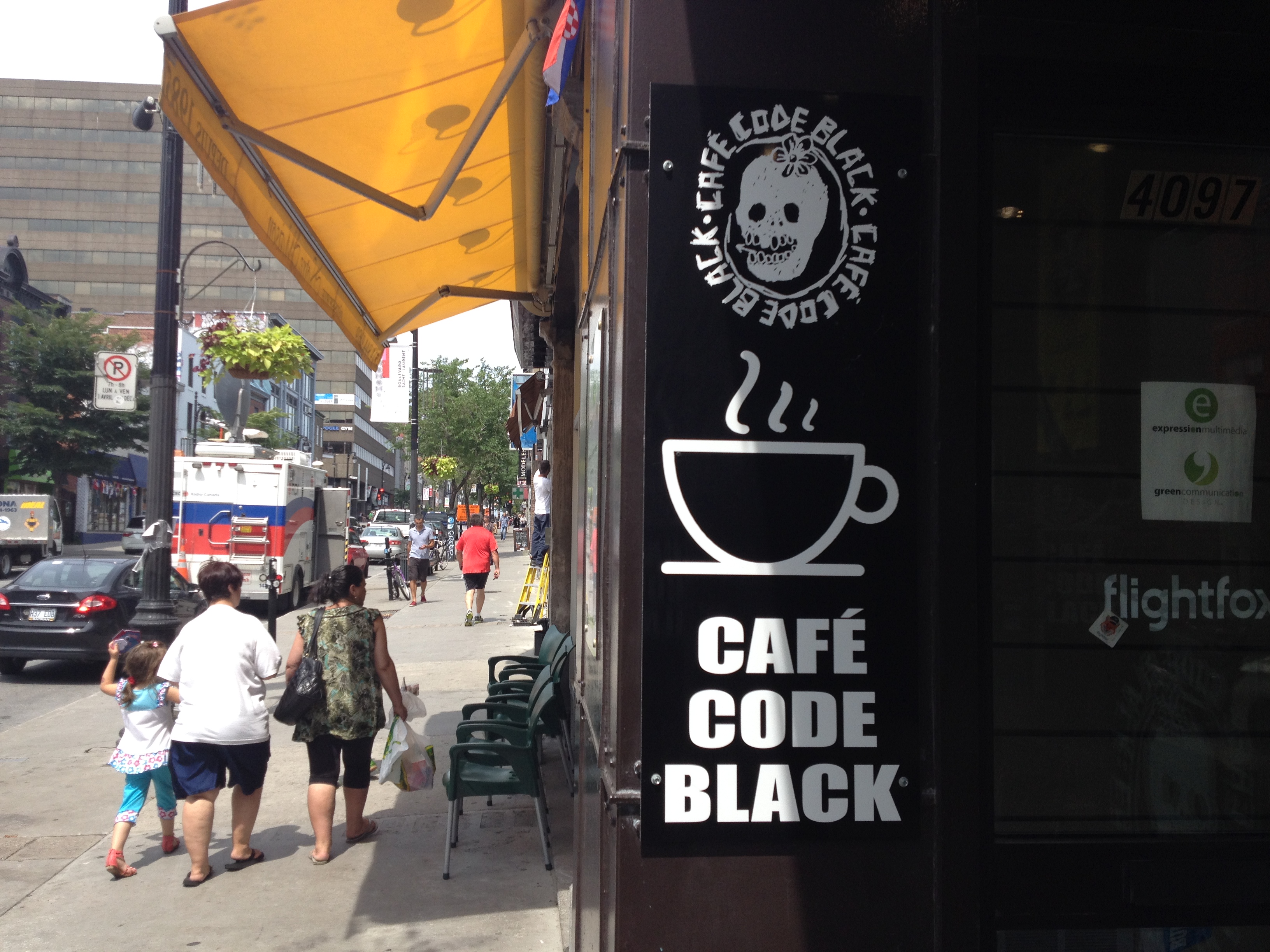 Cafe Code Black Montreal Quebec Sprudge