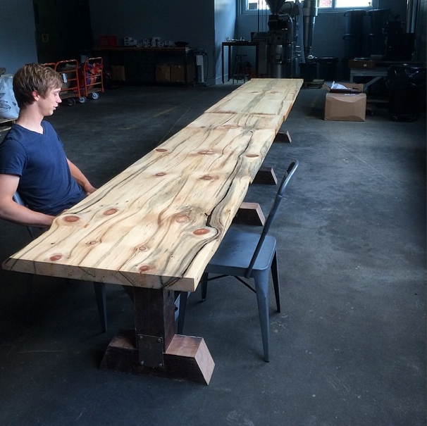 Passenger Coffee Roasters Build-Outs of Summer Community Table