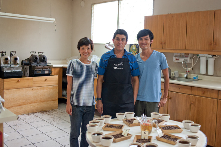 Nylon Coffee Roasters-Cupping in El Salvador