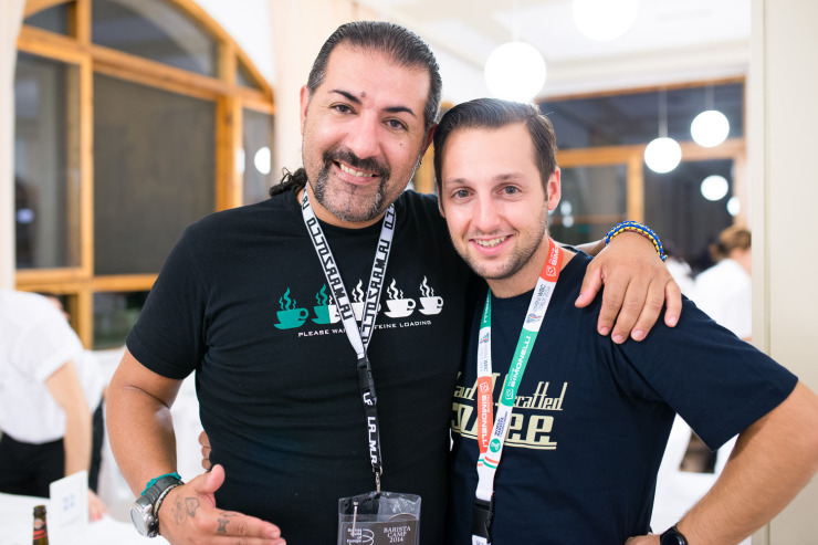 Stavros Lamprinidis and Christos Loukakis (baristas, Greece)