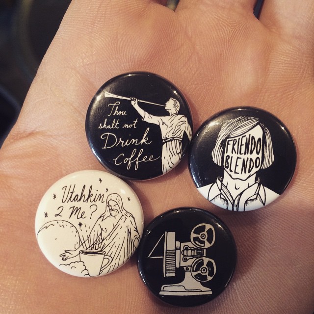 All four fun-buttons (via Instagram)