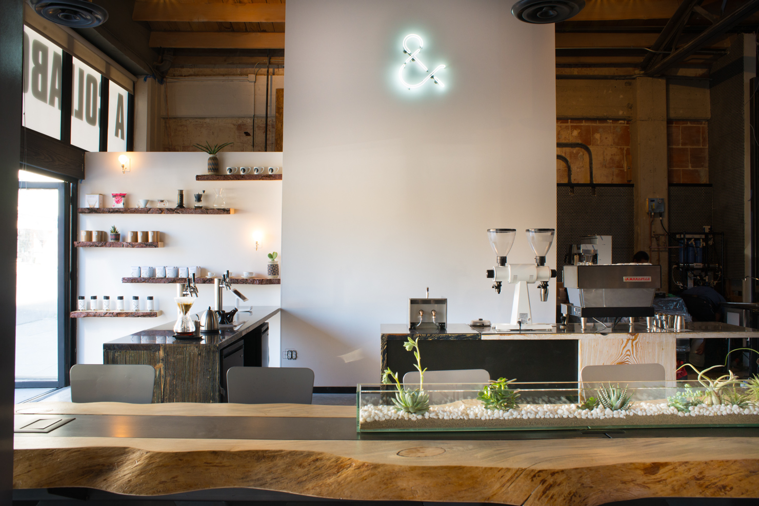 At The New Coffee & Tea Collective In San Diego's East Village