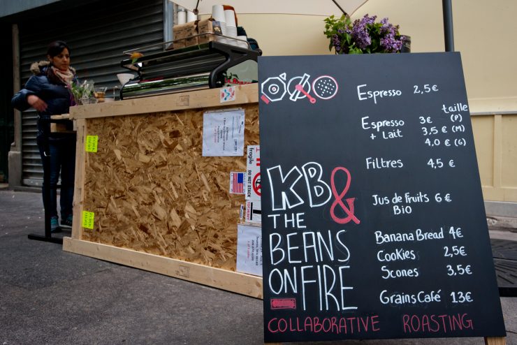 the beans on fire coffee roasting collaborative kb cafe paris sprudge