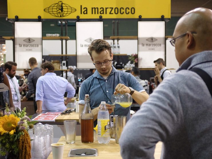 la marzocco true artisan cafe new york coffee festival 2015 stumptown roasters counter culture george howell sprudge