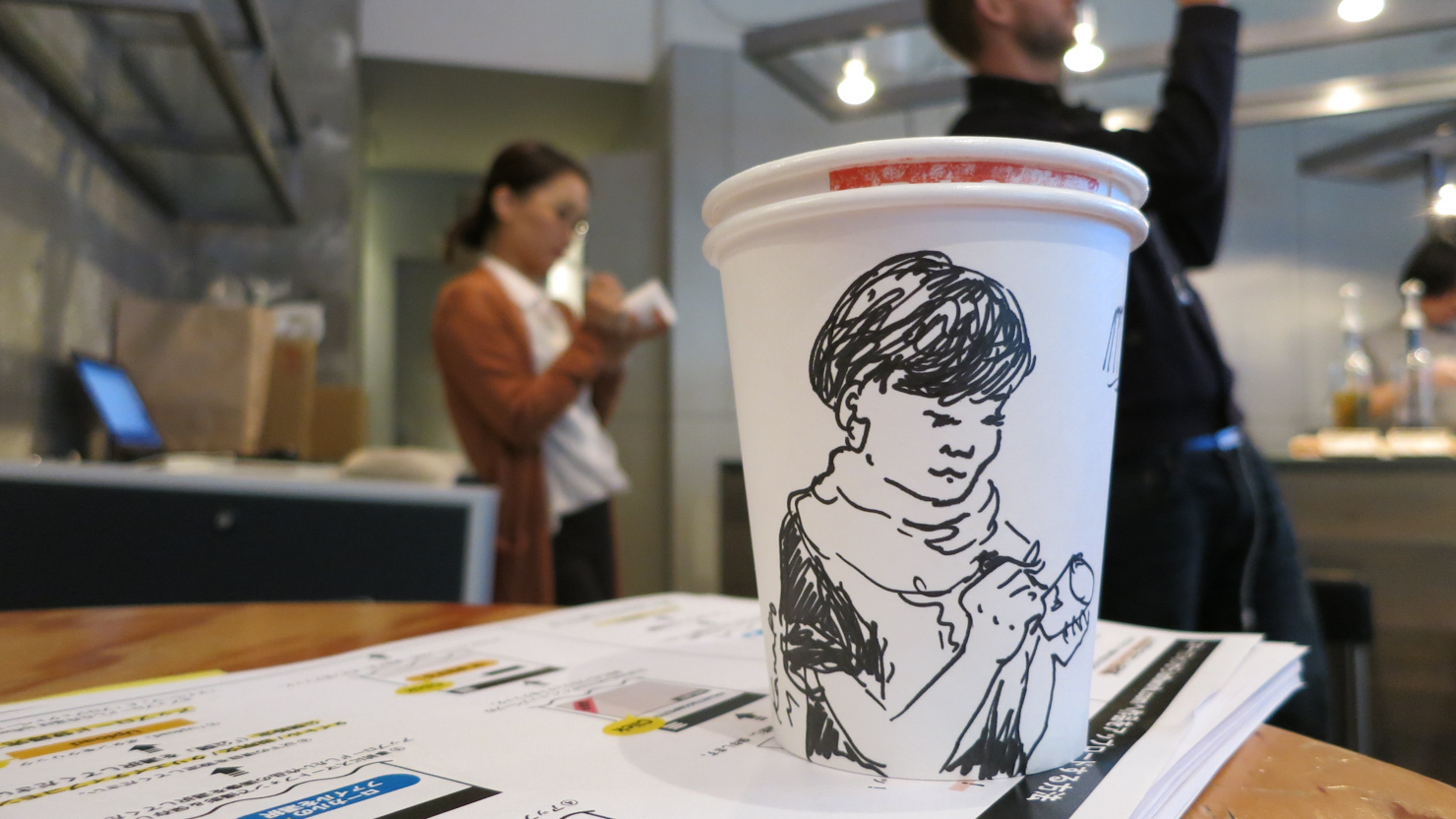 drawing to go fabcafe tokyo japan mariya suzuki coffee sprudge