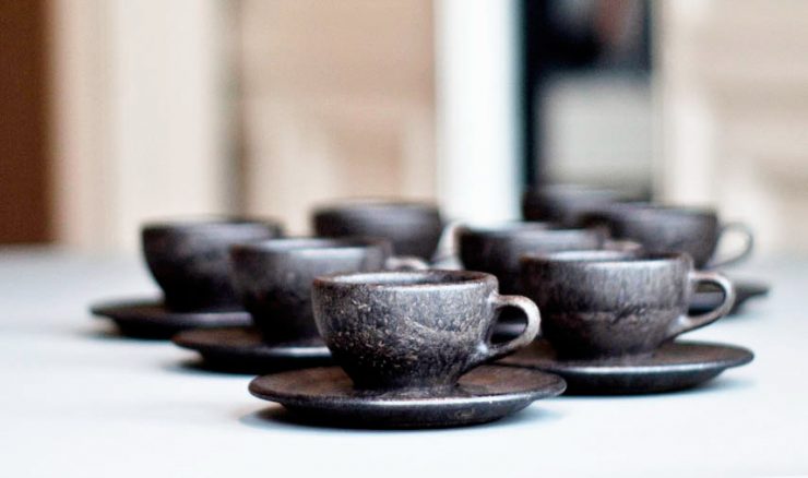 kaffeeform coffee espresso cup saucer coffee grounds sustainability berlin sprudge