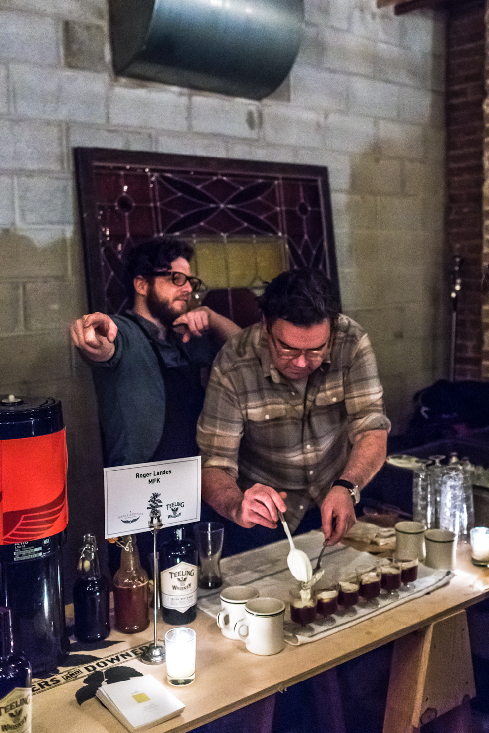 uppers and downers irish coffee party thalia hall chicago illinois intelligentsia teeling whiskey beer hunting event sprudge