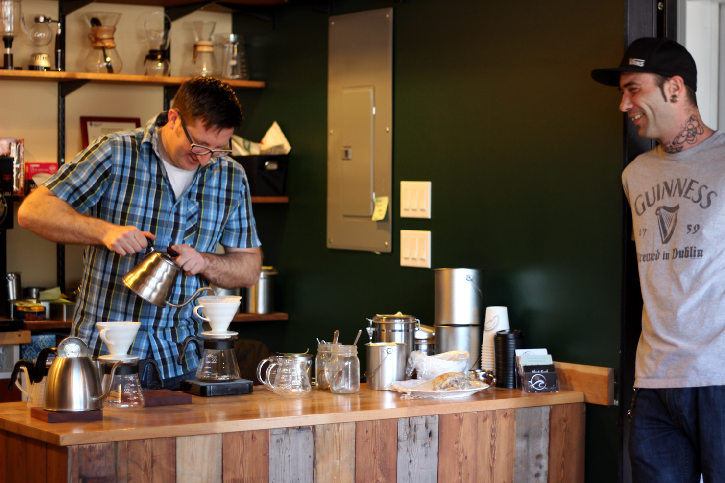 In Edmonton, Rogue Wave Coffee Roasts Their Own Way