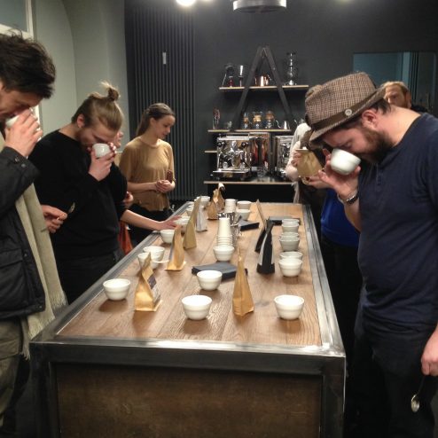 third wave wichtlen berlin germany röststätte cafe cupping coffee specialty exchange secret santa sprudge