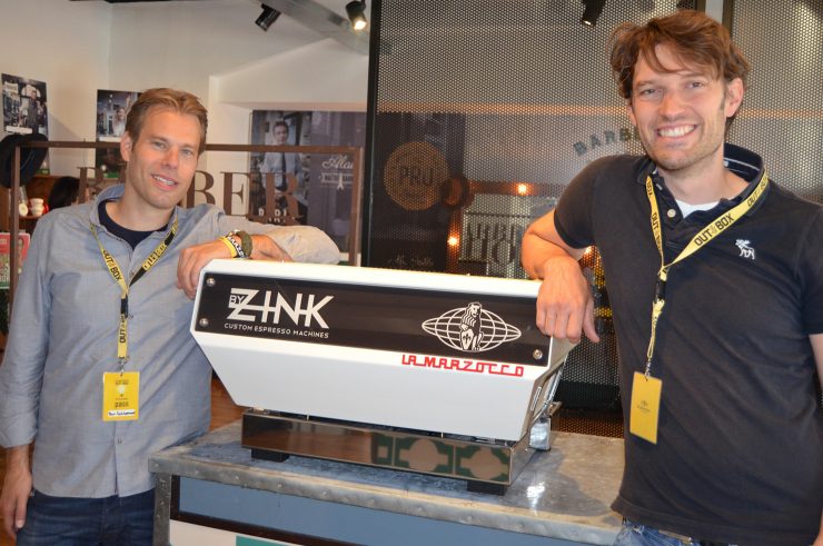 zink design the netherlands dutch holland utrecht la marzocco custom espresso machine sprudge