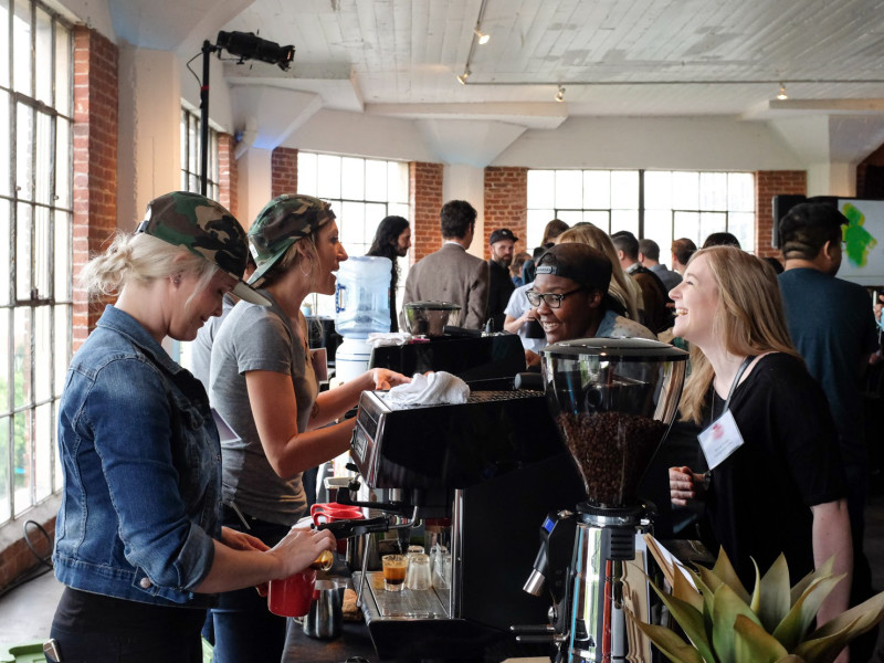bloom coffee conversations in motion los angeles event cafe talk sprudge