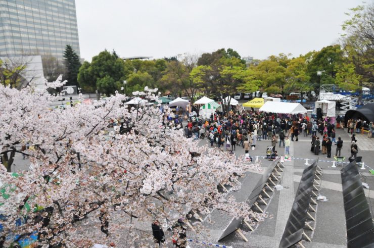 riki taniuchi harukaze coffee streets switch glitch light up trunk japan festival arts music cherry blossoms sprudge