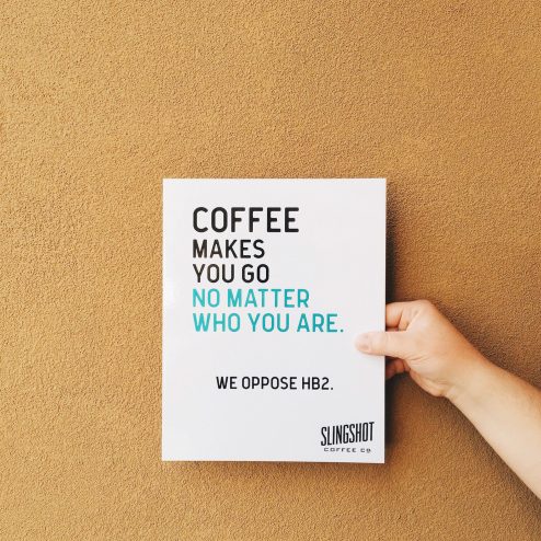 north carolina hb2 bill lgbt coffee cafe counter culture slingshot politics sprudge