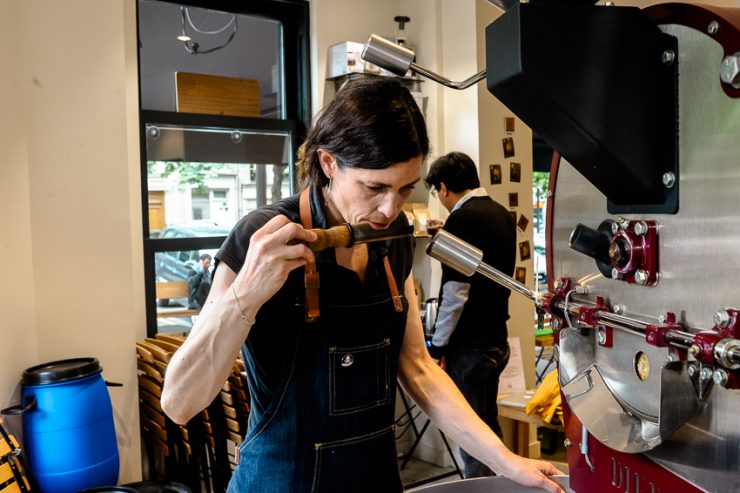 cafe 366 coffee roaster paris france the beans on fire sprudge