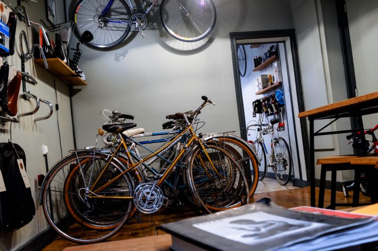 la chouette paris france bicycle shop cafe belleville coffee sprudge