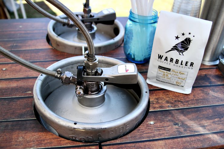 warbler coffee roasting los angeles nitro cold brew trike bike california sprudge