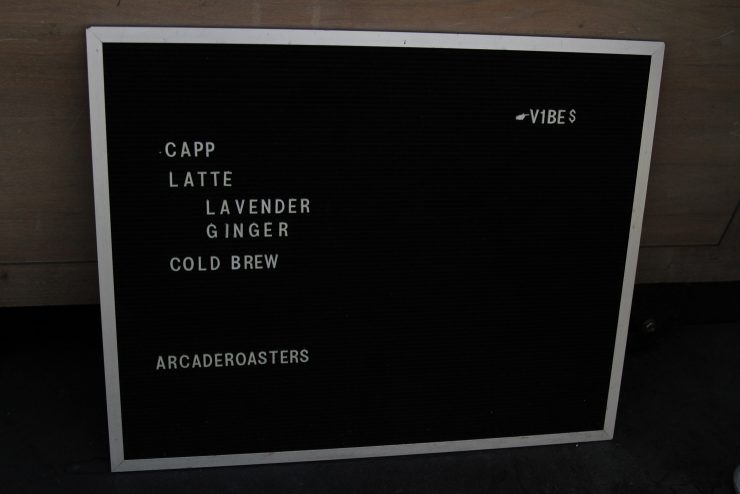 arcade roasters riverside california coffee spruge inland empire lavender latte