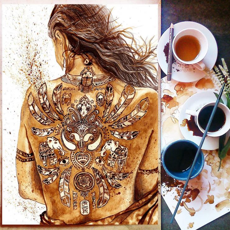 coffee on instagram nuriamarq nuria salcedo valencia spain coffee artist sprudge