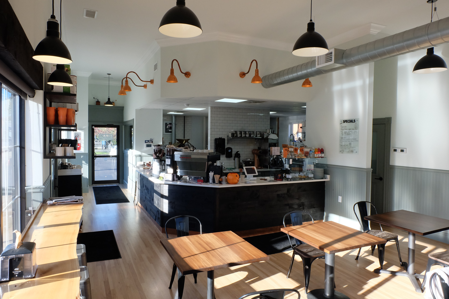 On The Right Side Of The Tracks At Borealis Coffee In Rhode Island