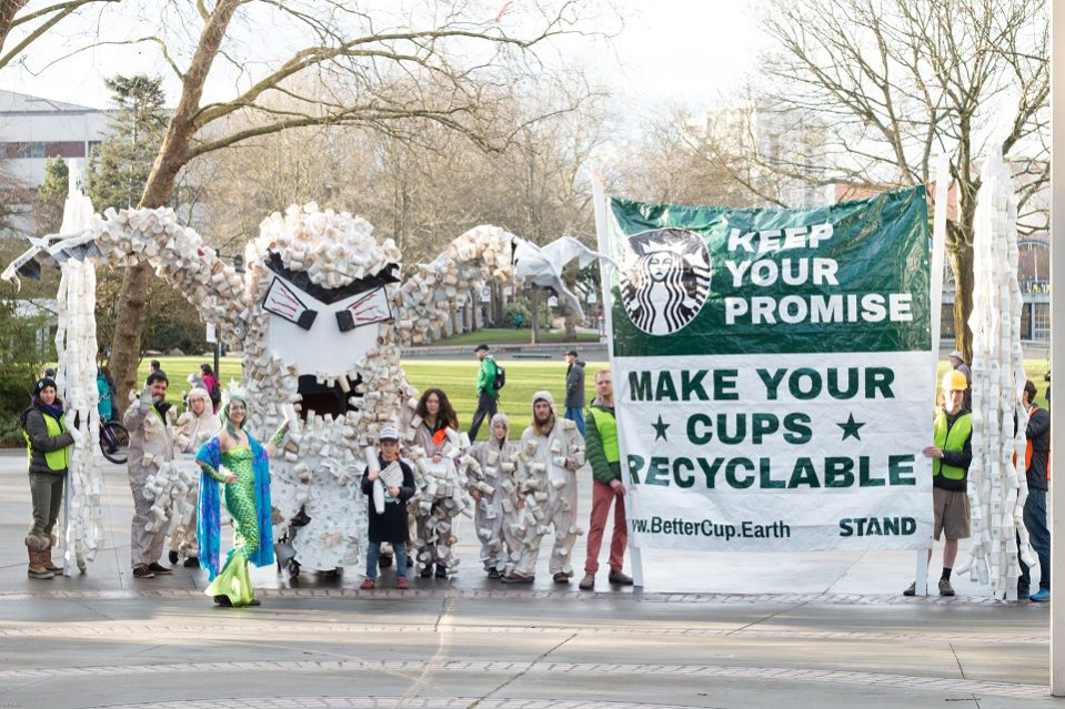 Starbucks Promises, Yet Again, to Make a Recyclable Coffee Cup