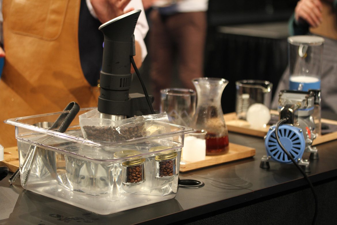 Sous Vide Coffee Served At Michelin-Starred Band Bohemia In