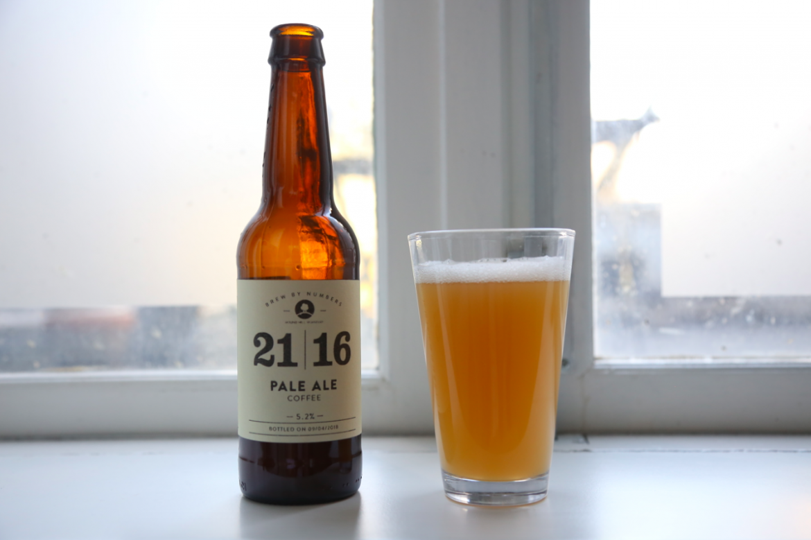 Coffee Beer Brew By Numbers x Roundhill Roastery's Coffee Pale Ale