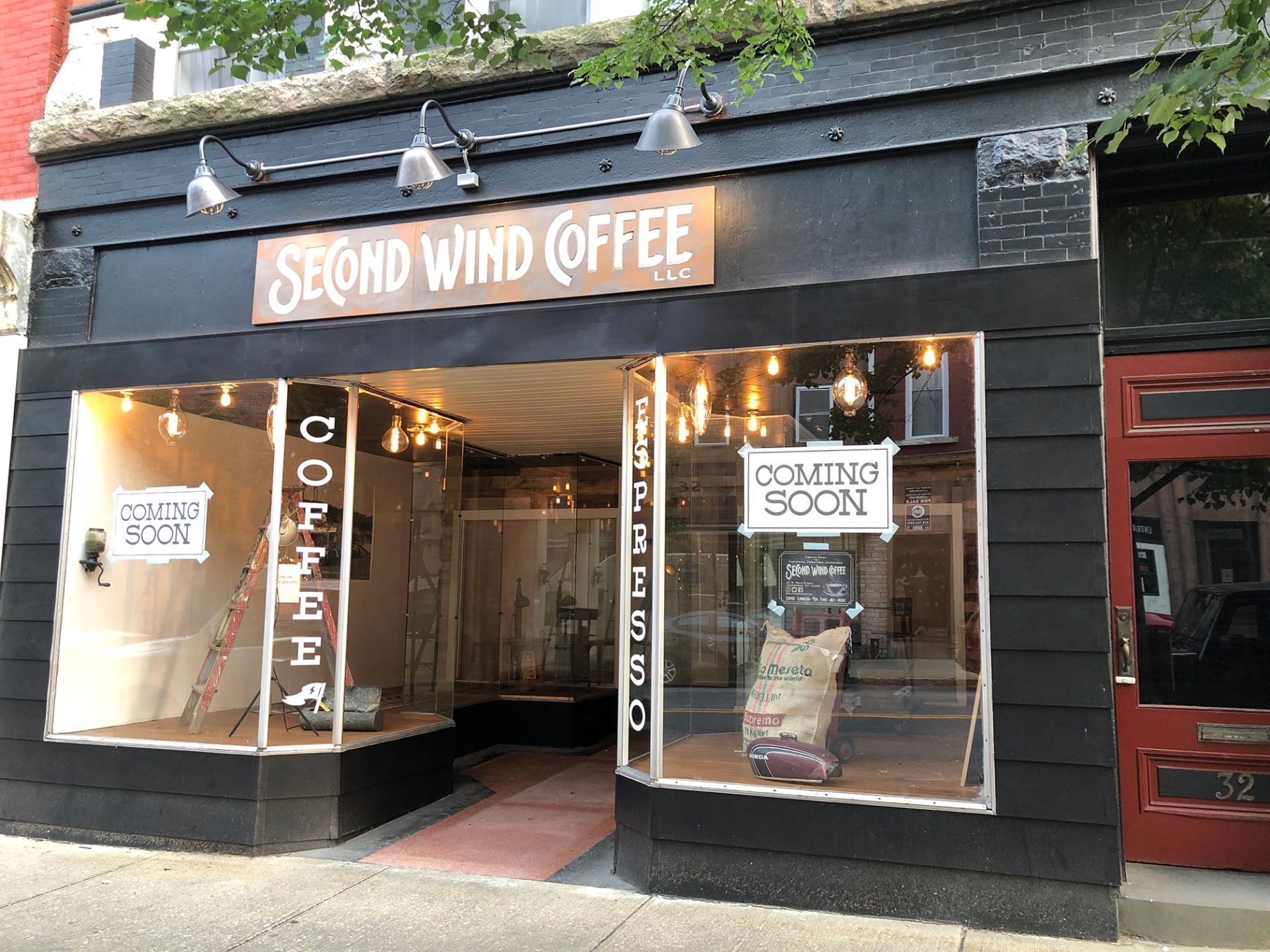 BuildOuts Of Summer Second Wind Coffee In Johnstown, NY Sprudge Coffee