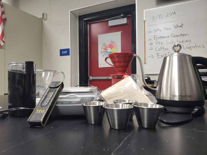 coffee in the classroom