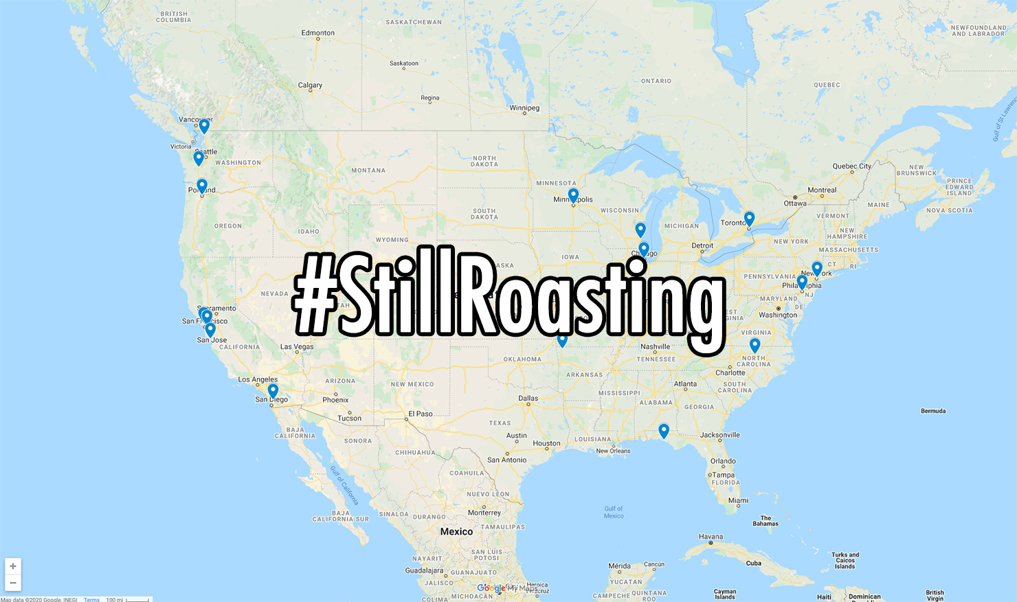 Stillroasting Coffee Map