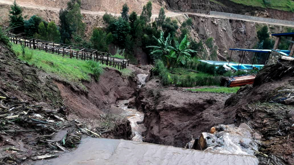 © Raw Material Flood Damage At Shyira Coffee Washing Station, May 2020