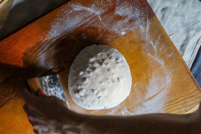 Cascara Currant Sourdough Shape 3