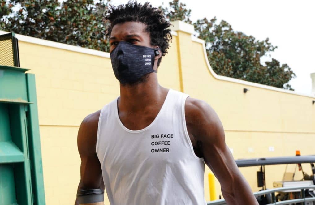 NBA Star Jimmy Butler Files For Trademark Of Big Face Coffee