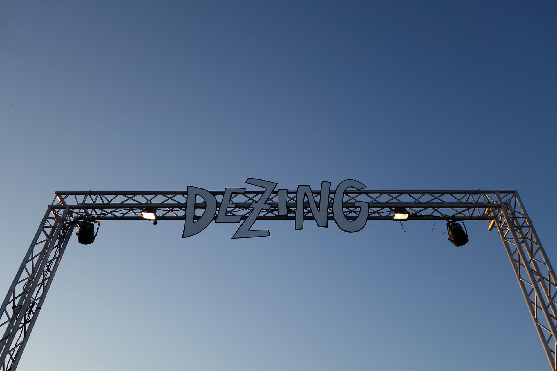Festival Dezing 2018 Entry Sign