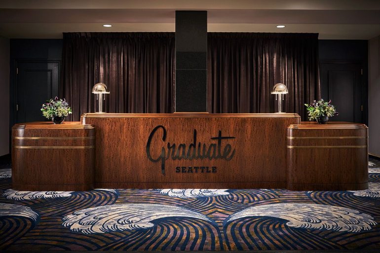 Graduate Hotel Seattle Reception