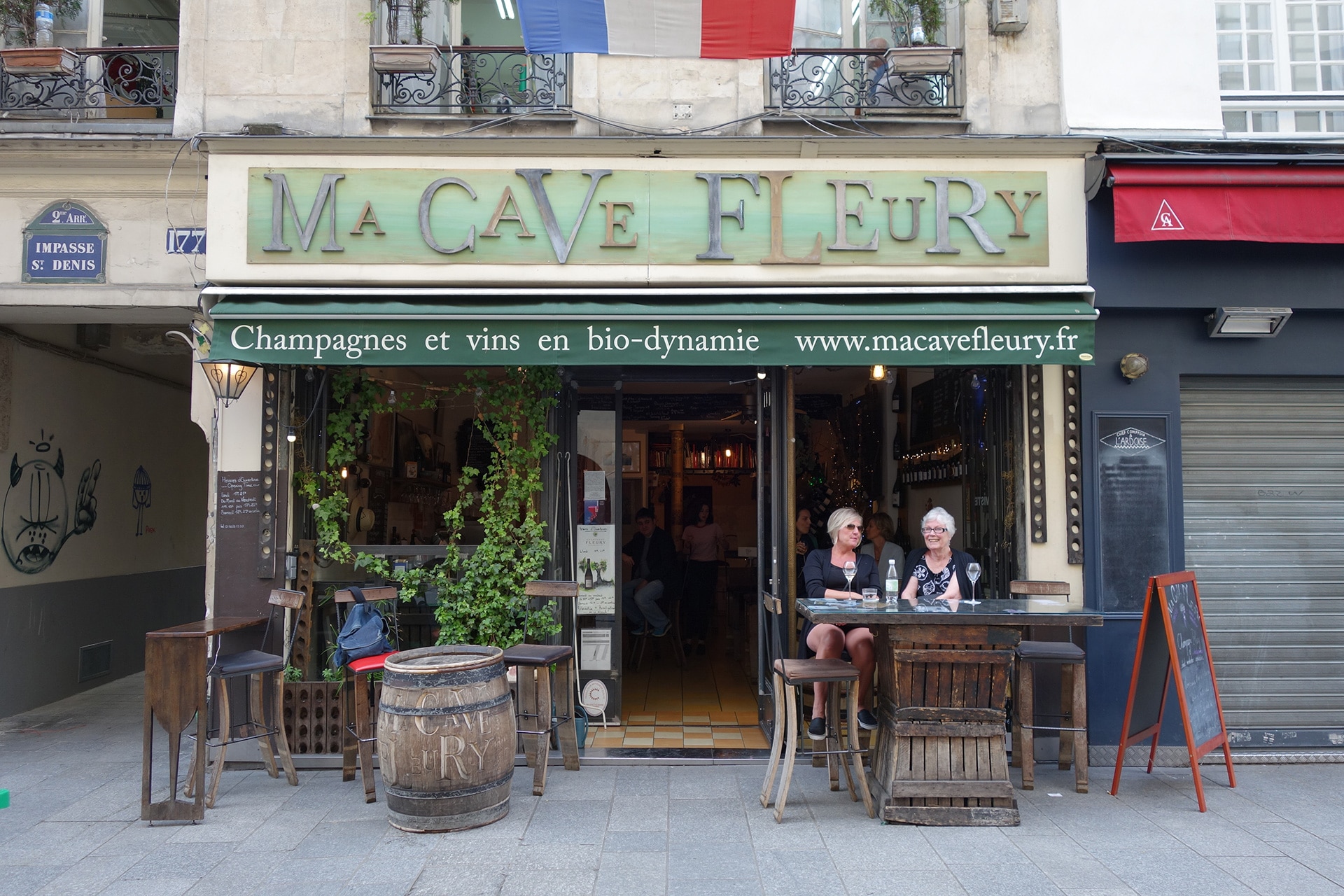 In Paris, Morgane Fleury Plants A Flag For Grower Champagne