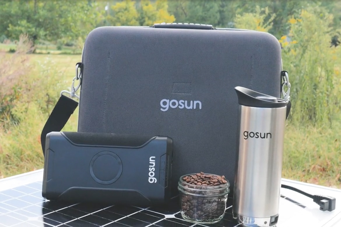 Solar Power Your French Press With The GoSun Brew