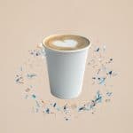 Microplastics Paper Cup